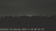 Archiv Foto Webcam Flugplatz Straubing 23:00