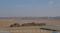 Archiv Foto Webcam Flugplatz Straubing 13:00