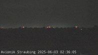 Archiv Foto Webcam Flugplatz Straubing 01:00