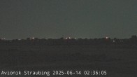 Archiv Foto Webcam Flugplatz Straubing 01:00