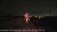 Archiv Foto Webcam Flugplatz Straubing 01:00