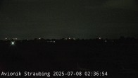 Archiv Foto Webcam Flugplatz Straubing 01:00