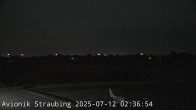 Archiv Foto Webcam Flugplatz Straubing 01:00