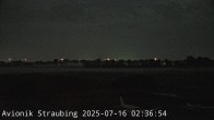 Archiv Foto Webcam Flugplatz Straubing 01:00