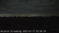 Archiv Foto Webcam Flugplatz Straubing 01:00
