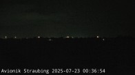 Archiv Foto Webcam Flugplatz Straubing 23:00