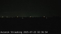 Archiv Foto Webcam Flugplatz Straubing 01:00