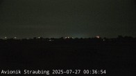 Archiv Foto Webcam Flugplatz Straubing 23:00