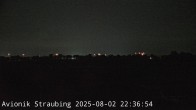 Archiv Foto Webcam Flugplatz Straubing 21:00