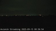 Archiv Foto Webcam Flugplatz Straubing 23:00