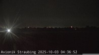 Archiv Foto Webcam Flugplatz Straubing 03:00