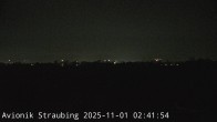 Archiv Foto Webcam Flugplatz Straubing 01:00