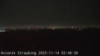 Archiv Foto Webcam Flugplatz Straubing 21:00