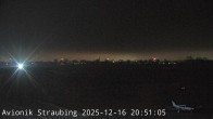 Archiv Foto Webcam Flugplatz Straubing 19:00