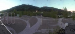 Archiv Foto Webcam Swarovski Kristallwelten: Außengelände 05:00