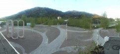 Archiv Foto Webcam Swarovski Kristallwelten: Außengelände 06:00