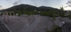 Archiv Foto Webcam Swarovski Kristallwelten: Außengelände 19:00