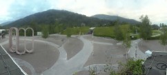 Archiv Foto Webcam Swarovski Kristallwelten: Außengelände 05:00