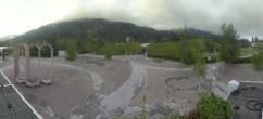 Archiv Foto Webcam Swarovski Kristallwelten: Außengelände 05:00