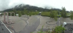 Archiv Foto Webcam Swarovski Kristallwelten: Außengelände 09:00