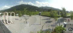 Archiv Foto Webcam Swarovski Kristallwelten: Außengelände 15:00