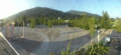 Archiv Foto Webcam Swarovski Kristallwelten: Außengelände 05:00