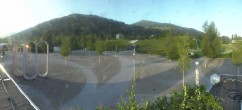 Archiv Foto Webcam Swarovski Kristallwelten: Außengelände 05:00