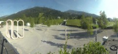 Archiv Foto Webcam Swarovski Kristallwelten: Außengelände 17:00