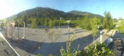 Archiv Foto Webcam Swarovski Kristallwelten: Außengelände 05:00