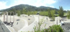 Archiv Foto Webcam Swarovski Kristallwelten: Außengelände 11:00