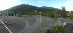 Archiv Foto Webcam Swarovski Kristallwelten: Außengelände 05:00