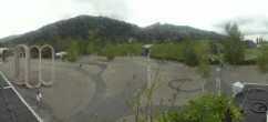 Archiv Foto Webcam Swarovski Kristallwelten: Außengelände 13:00