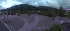 Archiv Foto Webcam Swarovski Kristallwelten: Außengelände 19:00