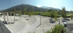 Archiv Foto Webcam Swarovski Kristallwelten: Außengelände 13:00