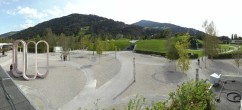 Archiv Foto Webcam Swarovski Kristallwelten: Außengelände 13:00