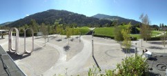 Archiv Foto Webcam Swarovski Kristallwelten: Außengelände 18:00