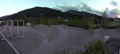 Archiv Foto Webcam Swarovski Kristallwelten: Außengelände 19:00