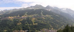 Archiv Foto Webcam Peisey Nancroix - Luftseilbahn Vanoise Express 11:00