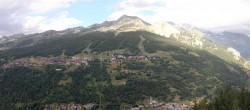 Archiv Foto Webcam Peisey Nancroix - Luftseilbahn Vanoise Express 17:00