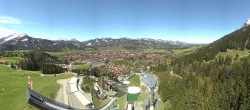Archived image Webcam Oberstdorf: Ski Jumping Area 11:00