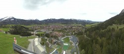 Archived image Webcam Oberstdorf: Ski Jumping Area 13:00