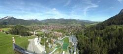 Archived image Webcam Oberstdorf: Ski Jumping Area 09:00