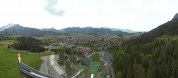 Archived image Webcam Oberstdorf: Ski Jumping Area 13:00
