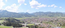 Archiv Foto Webcam Skisprungarena Oberstdorf 13:00