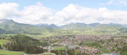 Archiv Foto Webcam Skisprungarena Oberstdorf 09:00