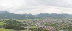 Archived image Webcam Oberstdorf: Ski Jumping Area 17:00
