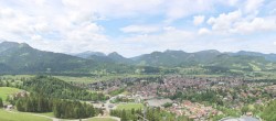 Archiv Foto Webcam Skisprungarena Oberstdorf 11:00
