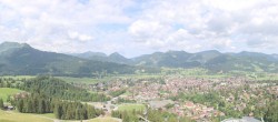 Archiv Foto Webcam Skisprungarena Oberstdorf 09:00