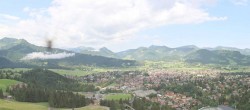 Archiv Foto Webcam Skisprungarena Oberstdorf 09:00