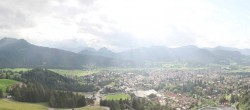 Archiv Foto Webcam Skisprungarena Oberstdorf 17:00